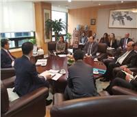 «مميش» يبحث التعاون الاقتصادي مع رئيس «بنك التصدير الكوري» 