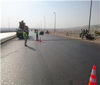 تعزيز الخدمات المرورية بمحيط الإغلاق الجزئي لطريق السويس الصحراوي