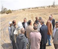 ضخ المياه بمزرعة محافظة أسيوط بعد تعطلها  13 عاما