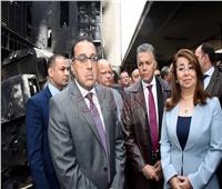 حريق محطة مصر| صور.. «الفاجعة» تظهر على وجوه الوزراء من موقع الحادث