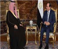 ولي العهد السعودي يعزي الرئيس السيسي في ضحايا حريق محطة مصر