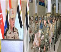 رئيس الأركان: تضحيات أبطال الجيش والشرطة مهدت الطريق لتنمية سيناء