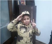 رسالة عمر صلاح للسيسي: أتمنى أن أصبح أصغر جندي في الجيش المصري