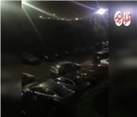 فيديو| سقوط أمطار غزيرة في القاهرة مصحوبة بـ رعد وبرق