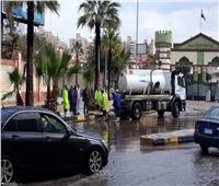 محافظ الإسكندرية يوجه رؤساء الأحياء بمتابعة ميدانية لتصريف مياه الأمطار 