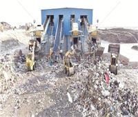 بطاقة ٢٥٠٠ طن يوميًا.. «الأخبار» داخل أكبر مصنع لتدوير القمامة في «١٥ مايو»