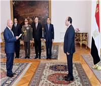 الرئيس السيسي يشهد أداء الفريق كامل الوزير اليمين وزيراً للنقل