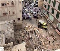 انهيار منزلين بالإسكندرية والحماية المدنية تنتشل 6 أشخاص أحياء
