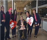مطار القاهرة يشارك الراكبات الاحتفال بـ«عيد الأم»