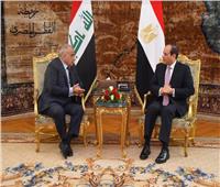 السيسي: لمست إرادة سياسية وعزما حقيقيا لاستكمال جهود بناء عراق جديد 