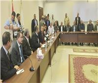وزير الزراعة ومحافظ بني سويف يعقدان لقاءًا مفتوحًا مع القيادات الشعبية 