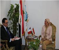 وزيرة البيئة تتلقى دعوة للمشاركة في اجتماع الدول الصناعية بفرنسا
