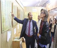 صور| وفد جامعة «الفارابي» يزور جناح الأزهر بمعرض الإسكندرية للكتاب