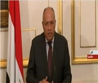 فيديو| وزير الخارجية:الوضع في ليبيا مقلق للغاية