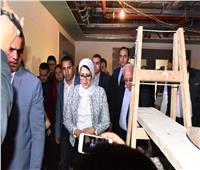 وزيرة الصحة تشيد بمعدل الإنجاز في مستشفى الزهور ببورسعيد