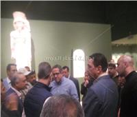 بالصور| وزير الآثار يتفقد متحف «سوهاج» القومي