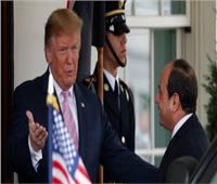ترامب: أمريكا تشكر السيسي على جهوده في التسامح الديني وحرية العبادة بمصر 