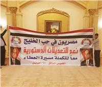 صور وفيديو.. الجالية المصرية في الرياض تستعد للاستفتاء على التعديلات الدستورية 