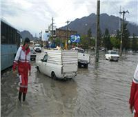 ارتفاع حصيلة قتلى الفيضانات والسيول في إيران إلى 76 شخصا