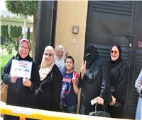 صور| سيدات مصر يشاركن في الاستفتاء على التعديلات الدستورية