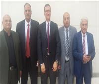 التعديلات الدستورية 2019| وفد نقابة الصحافة والطباعة يدلي بصوته في الأردن