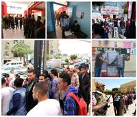 صور| في ثاني أيام الاستفتاء.. مشاركة الشباب «حائط صد» في وجه أعداء الوطن