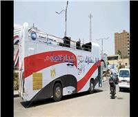 «اعمل الصح».. حافلات تجوب حلوان لحث المواطنين على المشاركة بالاستفتاء