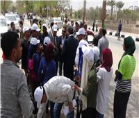 بدء فعاليات اليوم الرابع من الأسبوع البيئي بجامعة المنيا