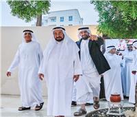 بعد إعادة ترميمه.. حاكم الشارقة في زيارة لمنزل حسين الجسمي