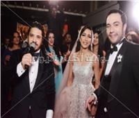 صور| مصطفى حجاج يُشعل زفاف «أحمد ودينا»