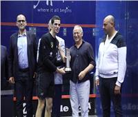 علي فرج ورنيم الوليلي يفوزان ببطولة الجونة الدولية المفتوحة للإسكواش