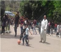 شم النسيم 2019| لعب الكرة والملاهي للأطفال في حديقة الحيوان