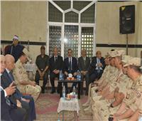محافظ أسيوط وقائد المنطقة الجنوبية العسكرية يؤديان واجب العزاء لمحافظ القاهرة 