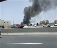 نشوب حريق في دبي دون وقوع خسائر بشرية