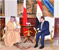 فيديو| تفاصيل زيارة ملك البحرين لمصر