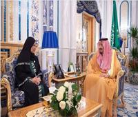 خادم الحرمين يستقبل رئيس المجلس الوطني الإماراتي 