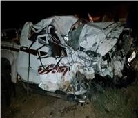إصابة 8 أشخاص في حادث تصادم سيارتين بطريق دمنهور شبراخيت