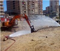 محافظ الإسكندرية: إغلاق الصمامات وإخماد حريق ماسورة الغاز بكرموز