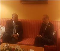 وزير الخارجية يلتقي نظيره الأردني على هامش مؤتمر القمة الإسلامي