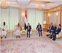 السيسى يؤكد اعتزاز مصر بالعلاقات الأخوية المتميزة مع "جامبيا"