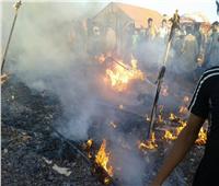 إصابة 29 مهاجرا في حريق بمخيم في البوسنة