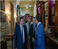 صور.. وفد برلماني يزور قصر عابدين لدعم السياحة المصرية