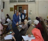 المحرصاوي يتابع سير الامتحانات بكليتي العلوم والتجارة بنات الأزهر بالقاهرة 