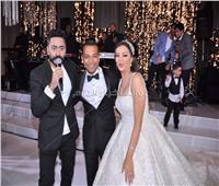 صور| نجوم الرياضة في زفاف ابنة أحمد سليمان.. وتامر حسني نجم الحفل