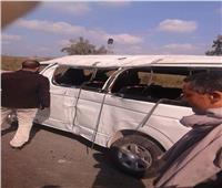 إصابة 5 أشخاص إثر اصطدام سيارة أجرة بالرصيف في كفر الدوار