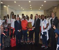 كأس الأمم الأفريقية| وصول منتخبي بوروندي وناميبيا إلى مطار القاهرة