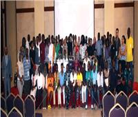 الأنبا إرميا يستقبل ١٠٠ شاب أفريقي بالمركز الثقافي القبطي الأرثوذكسي