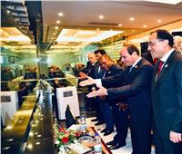 تعليق هام من الرئيس السيسي على سلوك جماهير مصر في افتتاح «الكان»