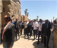 أمم إفريقيا 2019| جولة سياحية لـ«رئيس الموزمبيق» بالأقصر