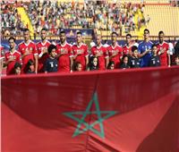 فيديو| جماهير المغرب تردد السلام الوطني قبل مباراة ناميبيا